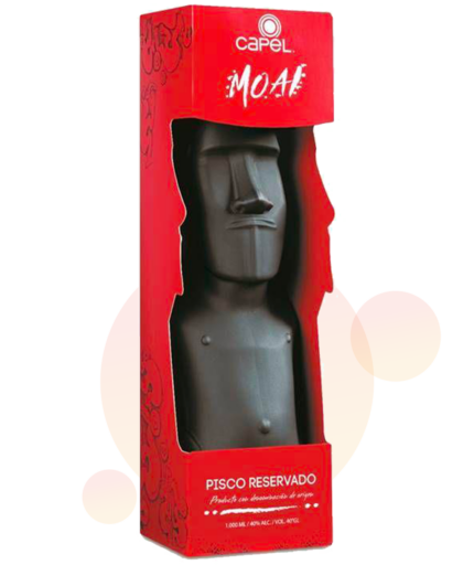 Pisco Moai Capel 40 %